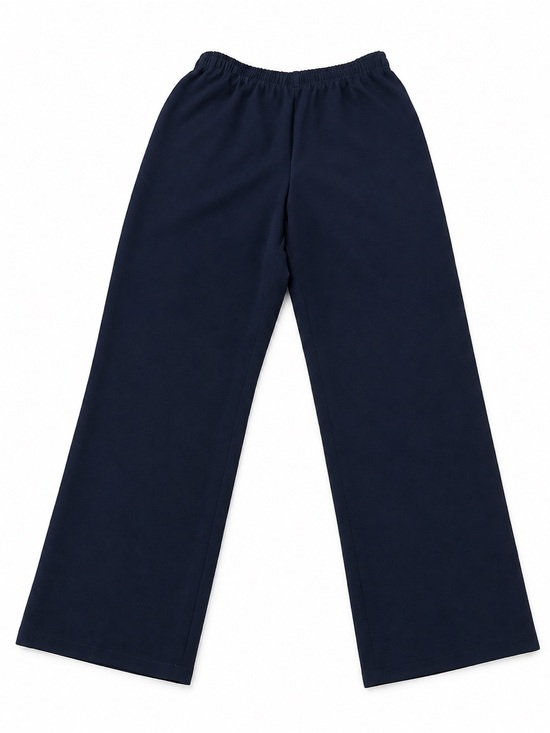 Alfred Dunner Pants - Alfred Dunner Dark Navy Elastic-Waist  Pants